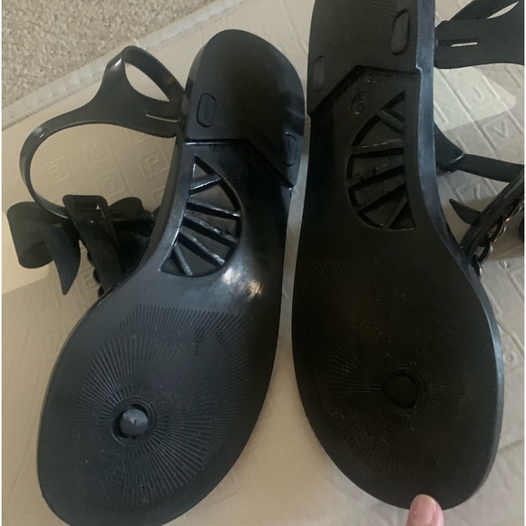 Kate Spade black Sandals - Like New - Picture 3 of 5